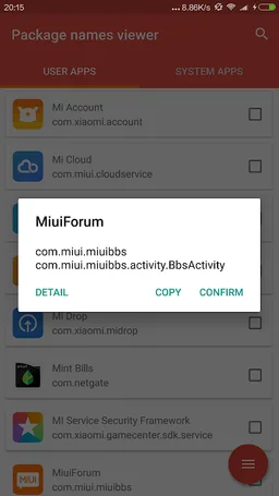Package Name Viewer screenshot 4