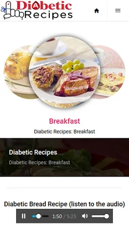 Diabetic Recipes: Great recipes for diabetics screenshot 2