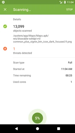 Anti-virus Dr.Web Light screenshot 5