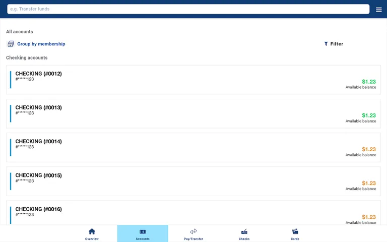 Chevron FCU Mobile Banking screenshot 3