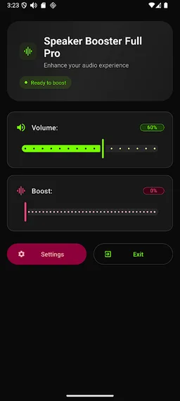Speaker Booster Full Pro screenshot 1