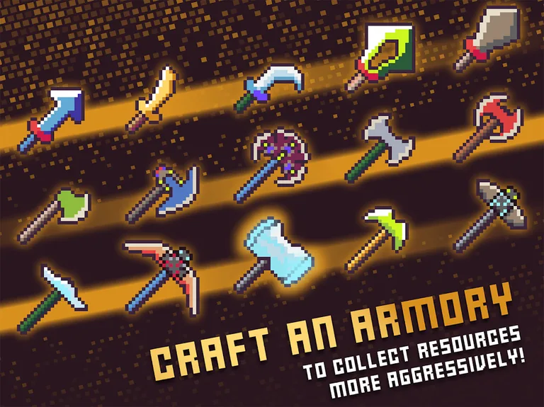 Idle Pocket Crafter: Mine Rush screenshot 2