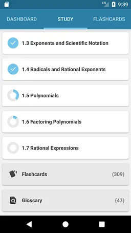Algebra & Trigonometry screenshot 1