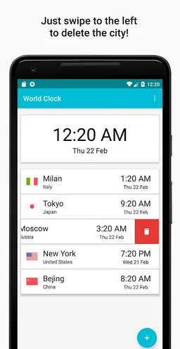 World Clock - Timezones and Travel Infos screenshot 2