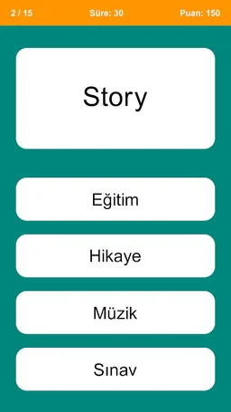 İngilizce Kelime Testi screenshot 4
