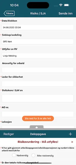 SFE HSEQ screenshot 4