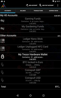 Mycelium Bitcoin Wallet screenshot 9