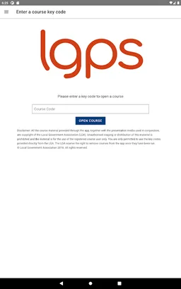 LGA LGPS Training screenshot 14