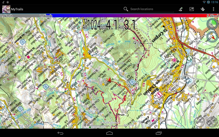 MyTrails screenshot 1