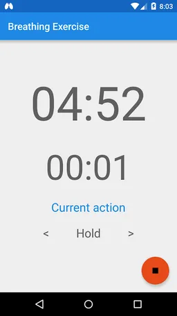 Breathing exercise screenshot 17