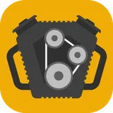 Internal combustion engine icon
