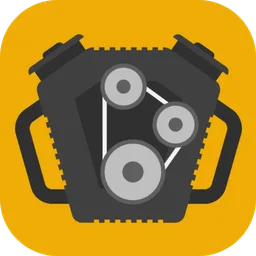 Internal combustion engine icon