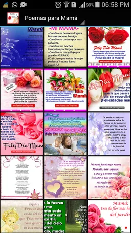 Poemas para Mamá screenshot 2