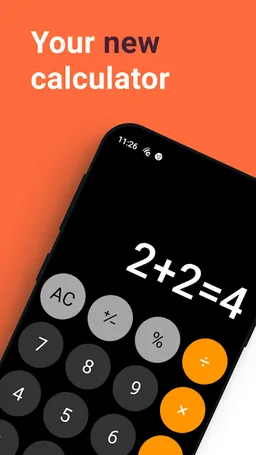 Flat Calculator screenshot 1