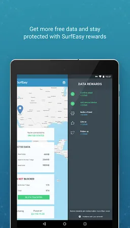 SurfEasy Secure Android VPN screenshot 8
