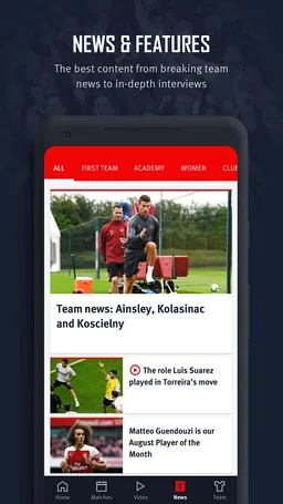 Arsenal Official App screenshot 13
