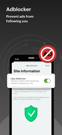 Ulaa Browser screenshot 5