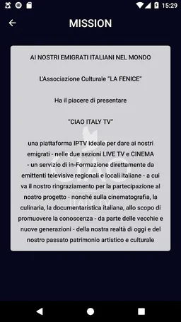 Ciao Italy Tv screenshot 2