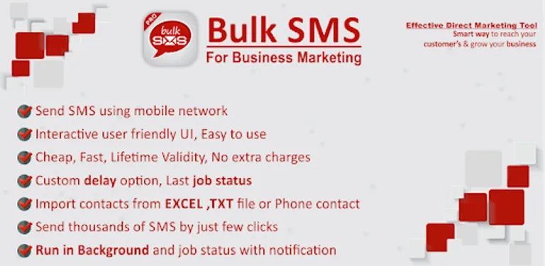 Bulk SMS Pro Business Marketing Tool cover image