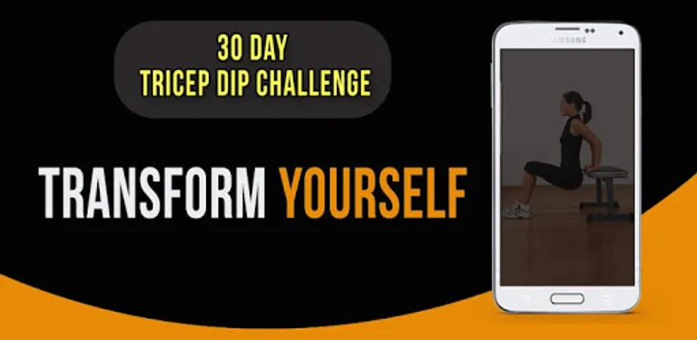 30 Day Tricep Dips Challenge cover image