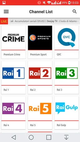 Italy TV EPG Free screenshot 3