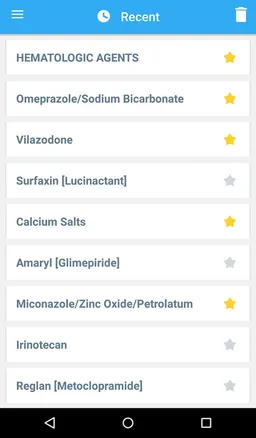 Clinicians Drug Reference 2016 screenshot 8