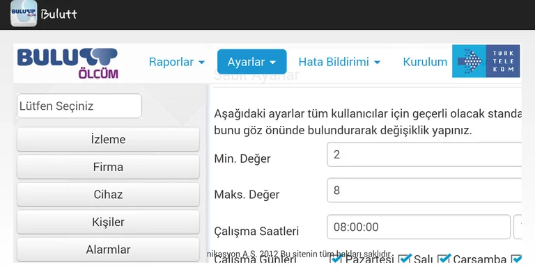 Bulutt Ölçüm screenshot 1