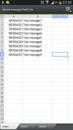 Bulk sms sender screenshot 2