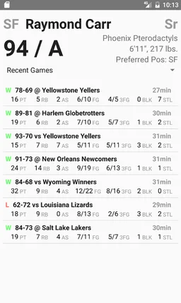 College Hoops Coach screenshot 1