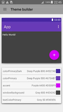 Material design color picker screenshot 10