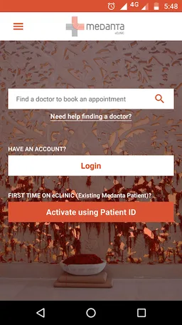 Medanta eCLINIC - Patient App screenshot 1