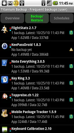 Titanium Backup ★ root needed screenshot 4