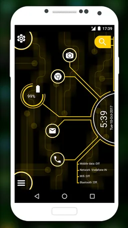 Arc Hi-tech Launcher Pro - Next Generation Theme screenshot 3