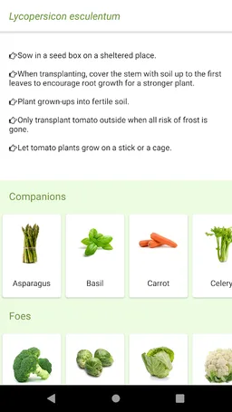 Gardroid - Vegetable Garden screenshot 4