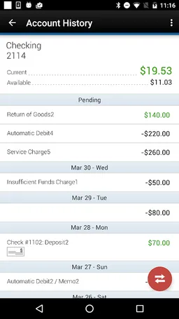 SFCU Mobile Banking screenshot 1