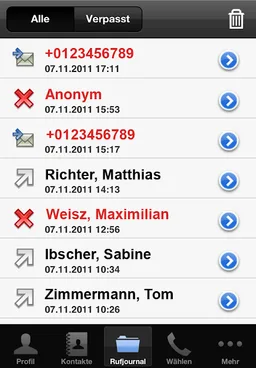 SwyxIt! Mobile 2013 screenshot 4