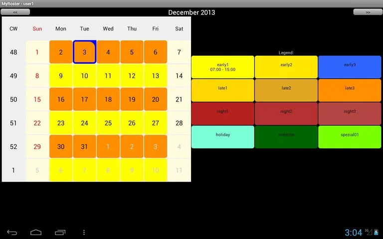 MyServicePlan My Roster screenshot 9