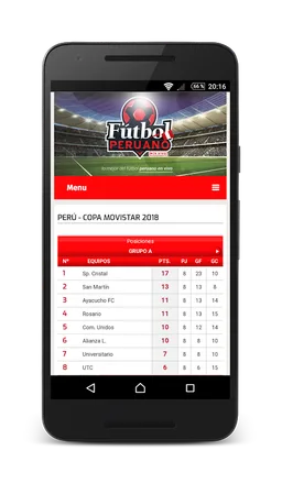 Live Peruvian Soccer screenshot 5