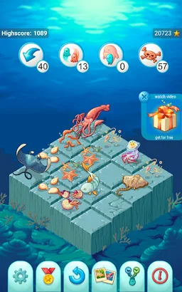 Evolution 2048 3D Deluxe screenshot 4