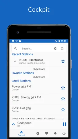 Internet Radio Dance screenshot 1