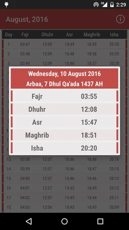 Prayer (Salat) Time Assistant screenshot 6