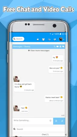 Chat & Find Friends Hossby screenshot 1