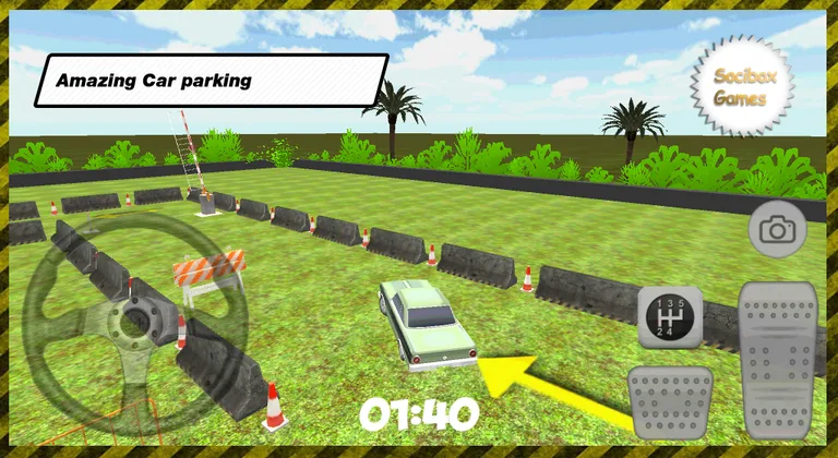 3D Classic Car Parking screenshot 7