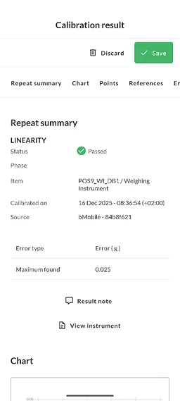 Beamex bMobile screenshot 7