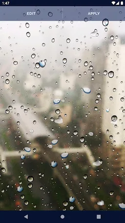 Rain Water Live Wallpaper screenshot 2