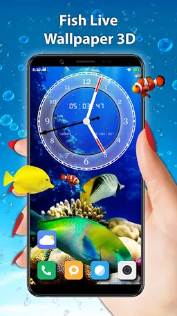 Koi Fish Live Wallpaper 3D screenshot 3