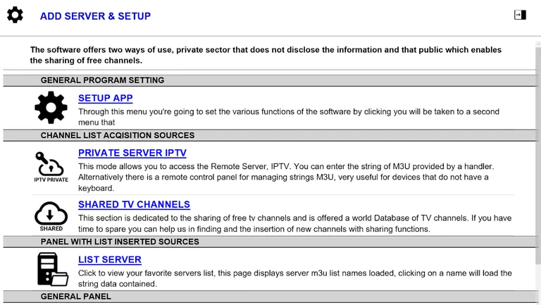 IPTV DREAM X screenshot 1
