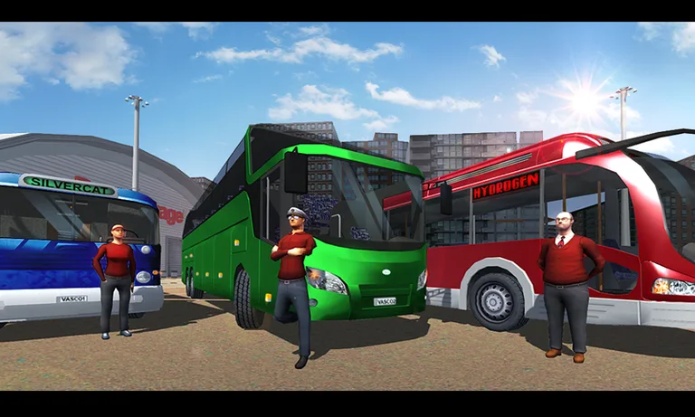 City Bus Simulator 2016 screenshot 2