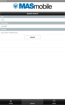 MASmobile screenshot 2