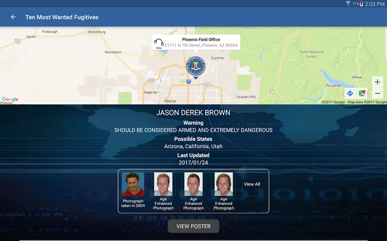 FBI Wanted screenshot 7